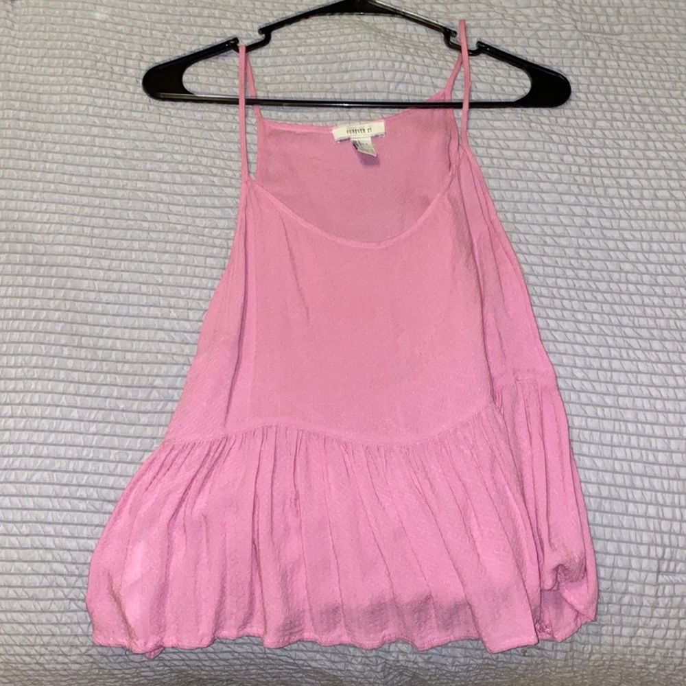 Cute pink top.